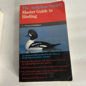 The Audubon Society Master Guide to Birding Volume 1 1983 Vintage